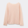 1 Top de manga comprida em caxemira