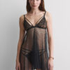 Babydoll de renda Flirt Fearlessly Babydoll de renda Flirt Fearlessly
