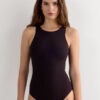 Body com alças em bambu fresco Body com alças em bambu fresco