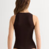 Body com alças em bambu fresco Body com alças em bambu fresco