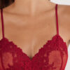 Body de tule e Lace Bodysuit de renda Pretty Flowers Body de tule e Lace Bodysuit de renda Pretty Flowers