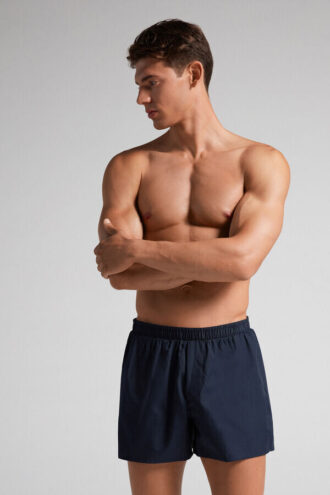 Boxers com detalhes estampados