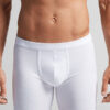 Boxers compridos em algodão superior Boxers compridos em algodão superior