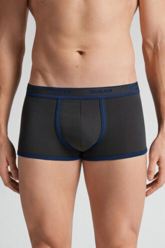 Boxers de algodão de qualidade superior com logótipo