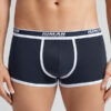 Boxers de algodão de qualidade superior com logótipo Boxers de algodão de qualidade superior com logótipo