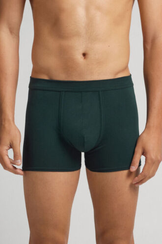 Boxers de algodão natural fresco
