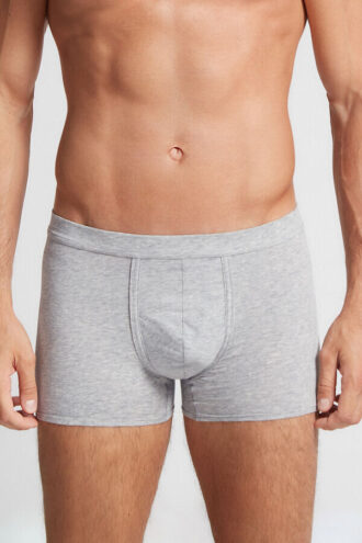 Boxers de algodão natural fresco