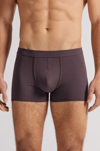 Boxers de algodão natural fresco