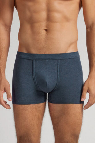 Boxers de algodão natural fresco