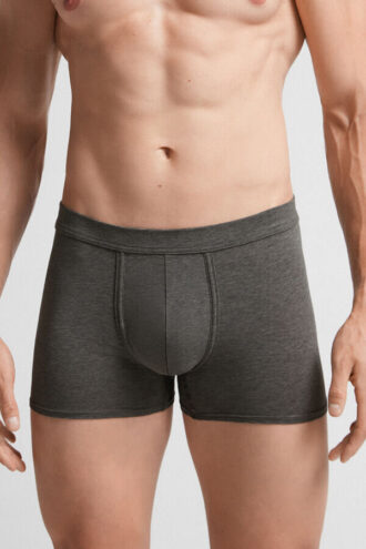 Boxers de algodão natural fresco