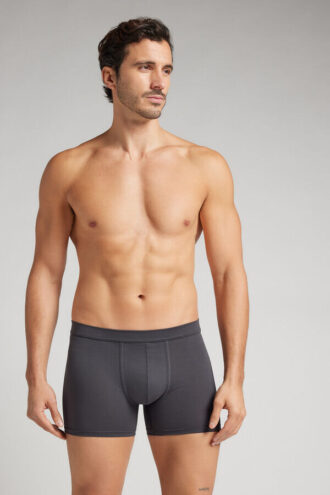 Boxers de algodão premium