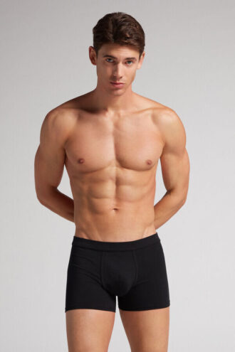 Boxers de algodão premium