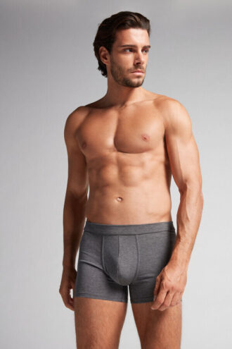 Boxers de algodão premium