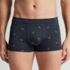 Boxers de algodão superior com estampado Hot Pepper Boxers de algodão superior com estampado Hot Pepper