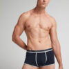 Boxers em algodão fresco natural com logótipo Boxers em algodão fresco natural com logótipo