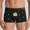 Boxers em algodão superior com estampado de garrafas de cerveja Boxers em algodão superior com estampado de garrafas de cerveja
