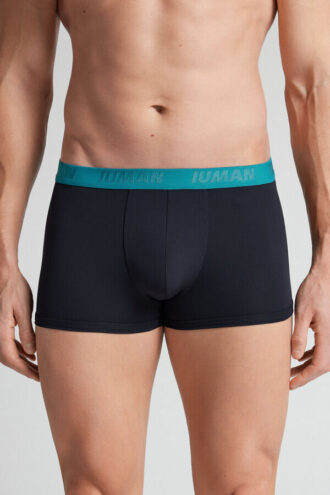 Boxers em microfibra com logótipo Boxers em microfibra com logótipo