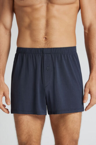 Boxers largos em seda macia