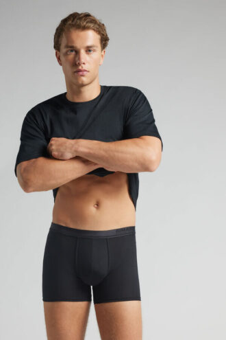 Boxers Premium em Algodão Mercerizado com Logótipo