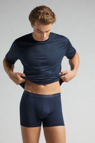 Boxers Premium em Algodão Mercerizado com Logótipo