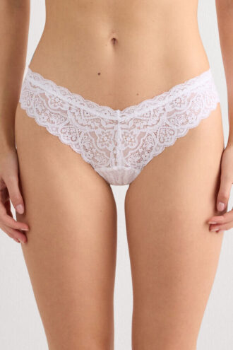 Brazilian lace cueca in 80s style