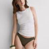 Brazilian microfiber lace underwear