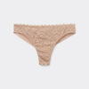 Brazilian microfiber lace underwear