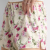 Calções de seda com estampado Pretty Flowers Calções de seda com estampado Pretty Flowers