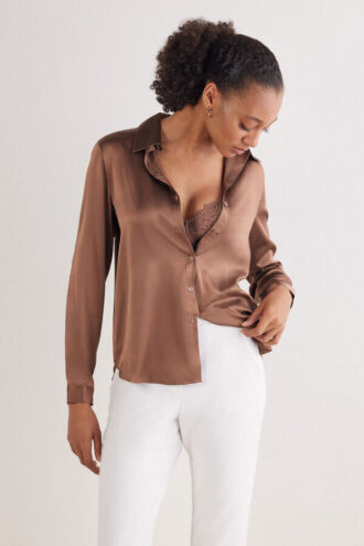Camisa de seda