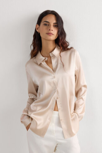 Camisa de seda