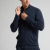 Camisola com fecho em seda e modal Camisola com fecho em seda e modal