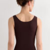 Camisola de algodão com gola redonda e borda crua Camisola de algodão com gola redonda e borda crua