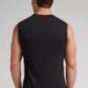 Camisola sem mangas com decote em V em algodão extrafino superior Camisola sem mangas com decote em V em algodão extrafino superior