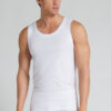 Camisola sem mangas superleve em algodão mercerizado premium Camisola sem mangas superleve em algodão mercerizado premium