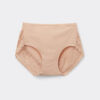 Cueca de cintura alta em microfibra e renda Cueca de cintura alta em microfibra e renda