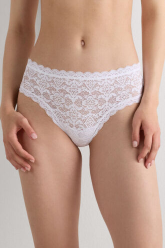 Cueca hipster Brazilian de renda