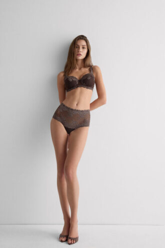 Cueca hipster Brazilian Pretty Flowers Cueca hipster Brazilian Pretty Flowers