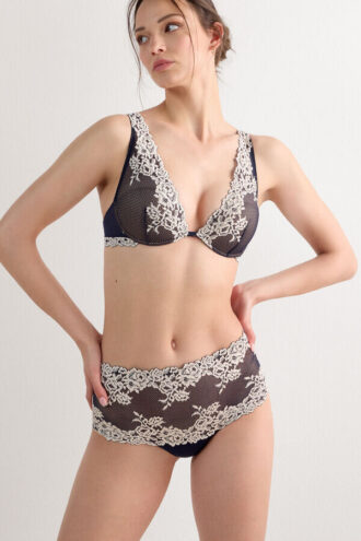 Cueca hipster Brazilian Pretty Flowers