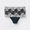 Cueca hipster Brazilian Pretty Flowers Cueca hipster Brazilian Pretty Flowers