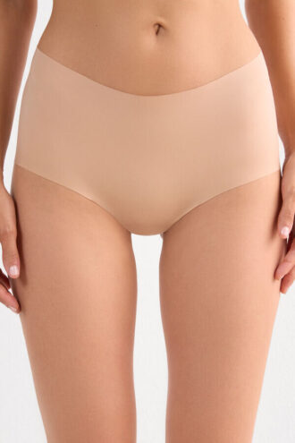Cueca hipster em microfibra sem costuras