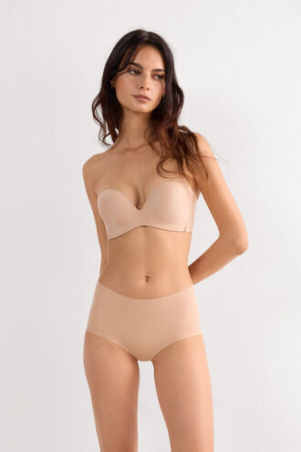 Cueca hipster em microfibra sem costuras