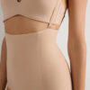 Cueca hipster modeladora de cintura alta em microfibra sem costuras Cueca hipster modeladora de cintura alta em microfibra sem costuras