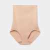 Cueca hipster modeladora de cintura alta em microfibra sem costuras Cueca hipster modeladora de cintura alta em microfibra sem costuras
