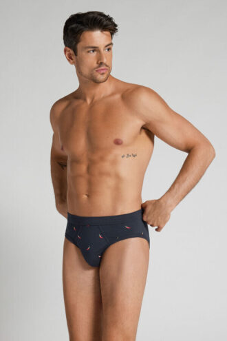Cuecas em algodão superior com estampado Hot Pepper