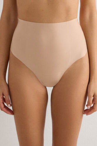 French Knickers em microfibra com corte cru French Knickers em microfibra com corte cru