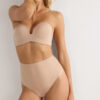 French Knickers em microfibra com corte cru French Knickers em microfibra com corte cru