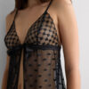 O babydoll de renda Love Club O babydoll de renda Love Club