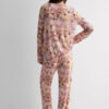Pijama comprido Fresh Bamboo com estampado floral Pijama comprido Fresh Bamboo com estampado floral