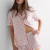 Pijama curto com botões Love Club Modal Pijama curto com botões Love Club Modal
