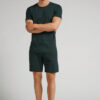 Pijama curto de algodão superior Pijama curto de algodão superior